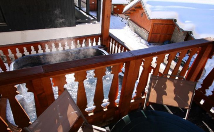 Chalet Isabella, Tignes, Balcony